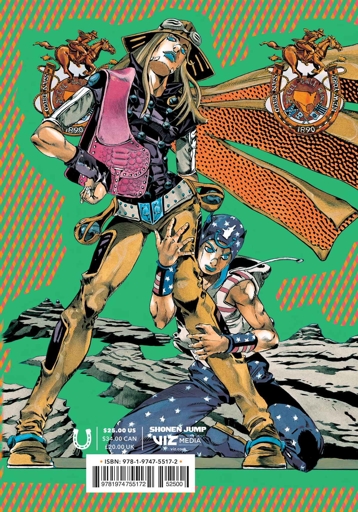 Read JoJo's Bizarre Adventure- Part 7 – Steel Ball Run Manga Online