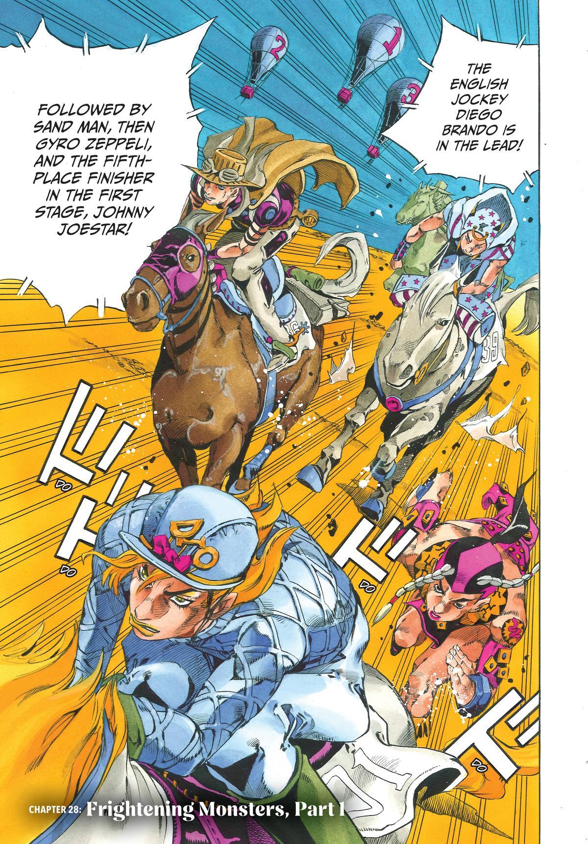 Read JoJo's Bizarre Adventure- Part 7 – Steel Ball Run Manga Online