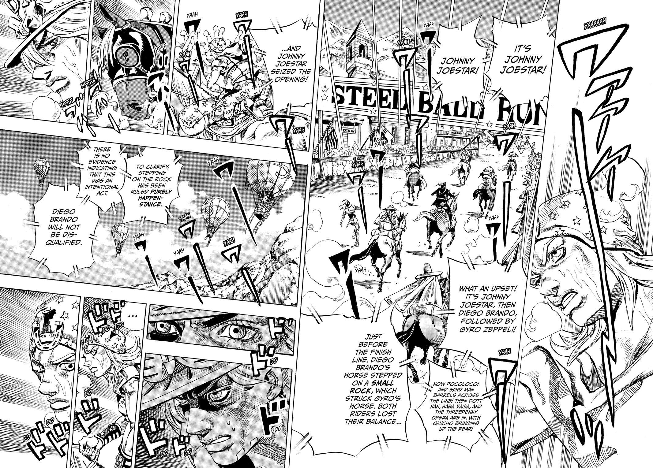 Read JoJo's Bizarre Adventure- Part 7 – Steel Ball Run Manga Online