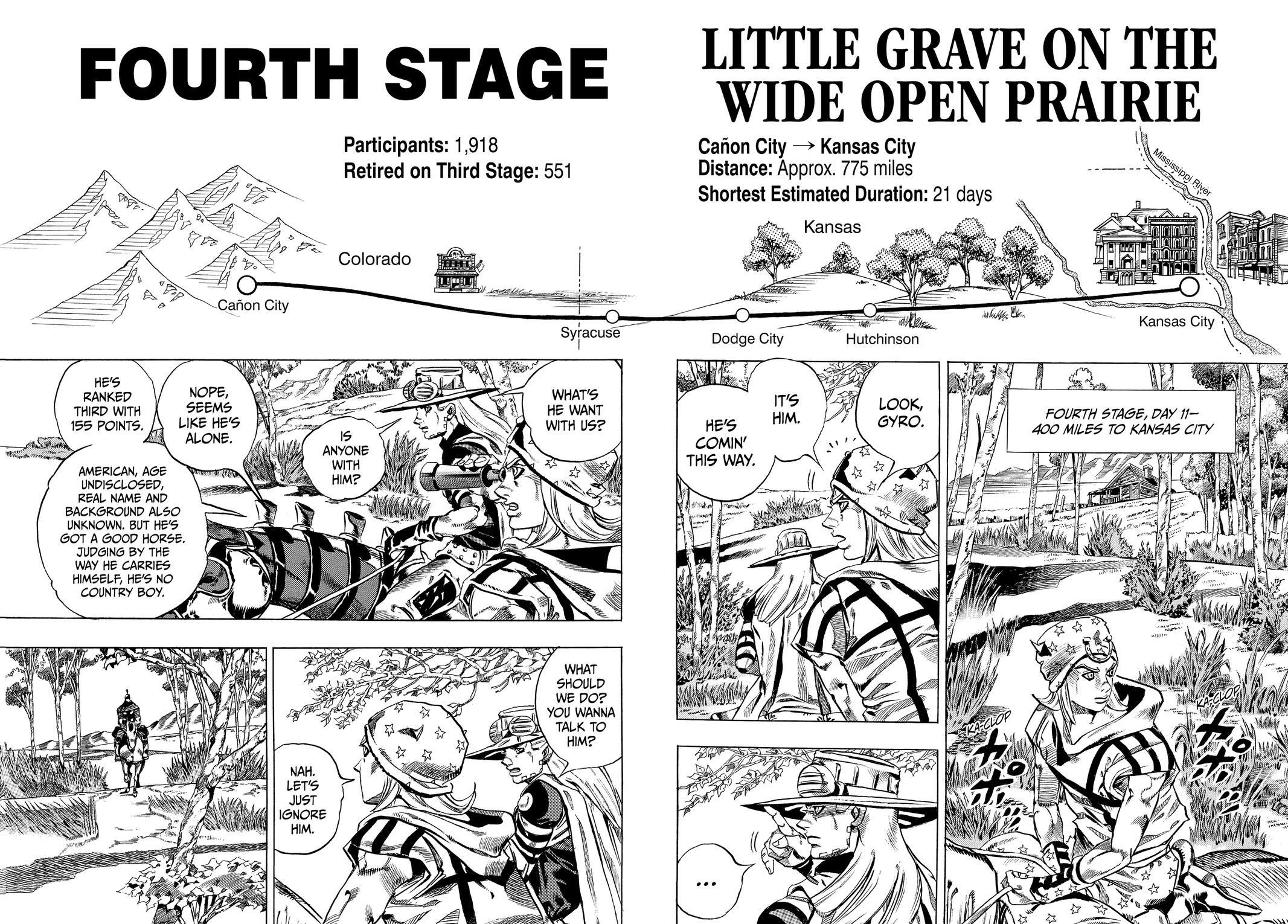 Read JoJo's Bizarre Adventure- Part 7 – Steel Ball Run Manga Online