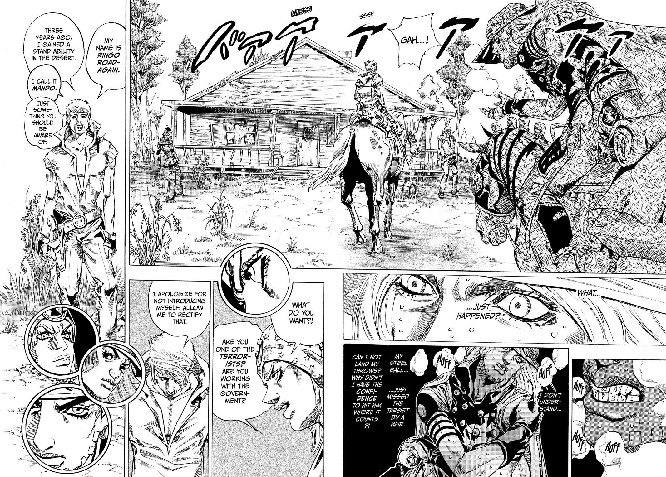 Read JoJo's Bizarre Adventure- Part 7 – Steel Ball Run Manga Online