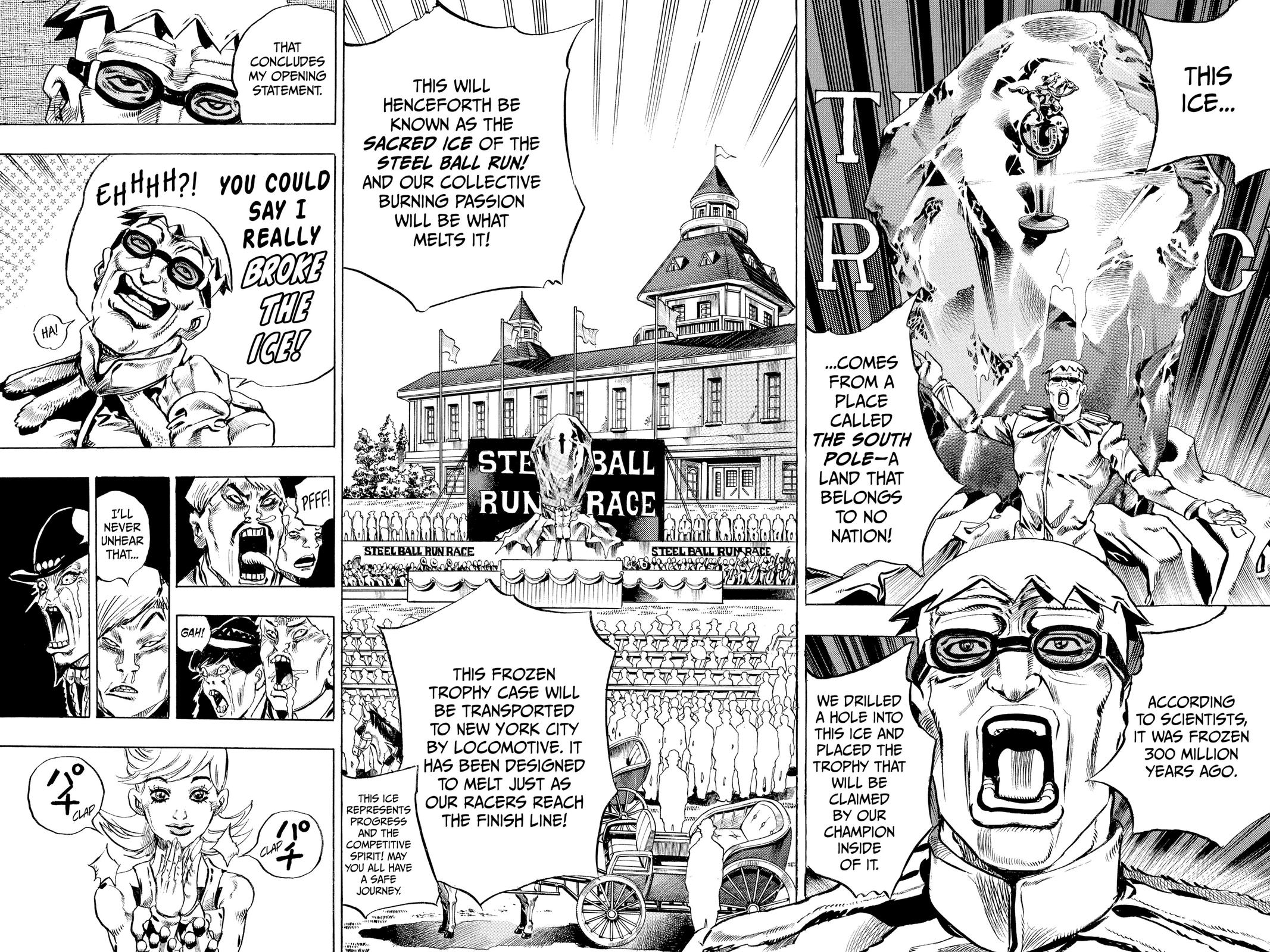 Read JoJo's Bizarre Adventure- Part 7 – Steel Ball Run Manga Online