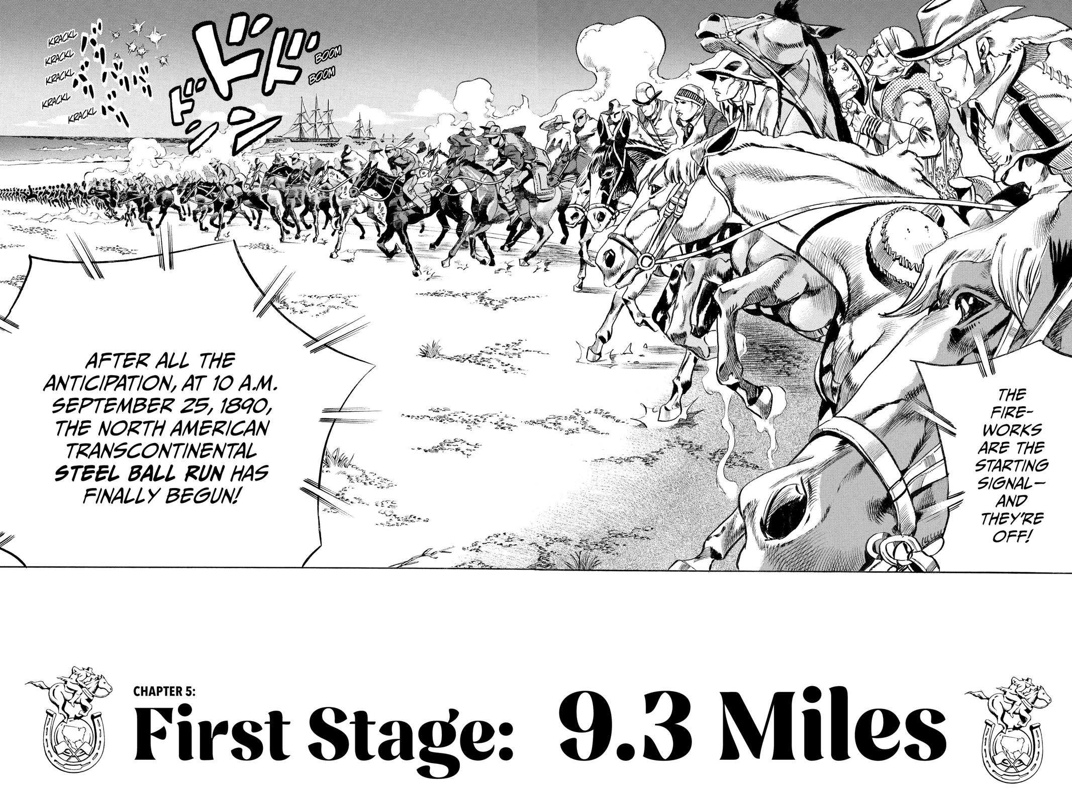 Read JoJo's Bizarre Adventure- Part 7 – Steel Ball Run Manga Online