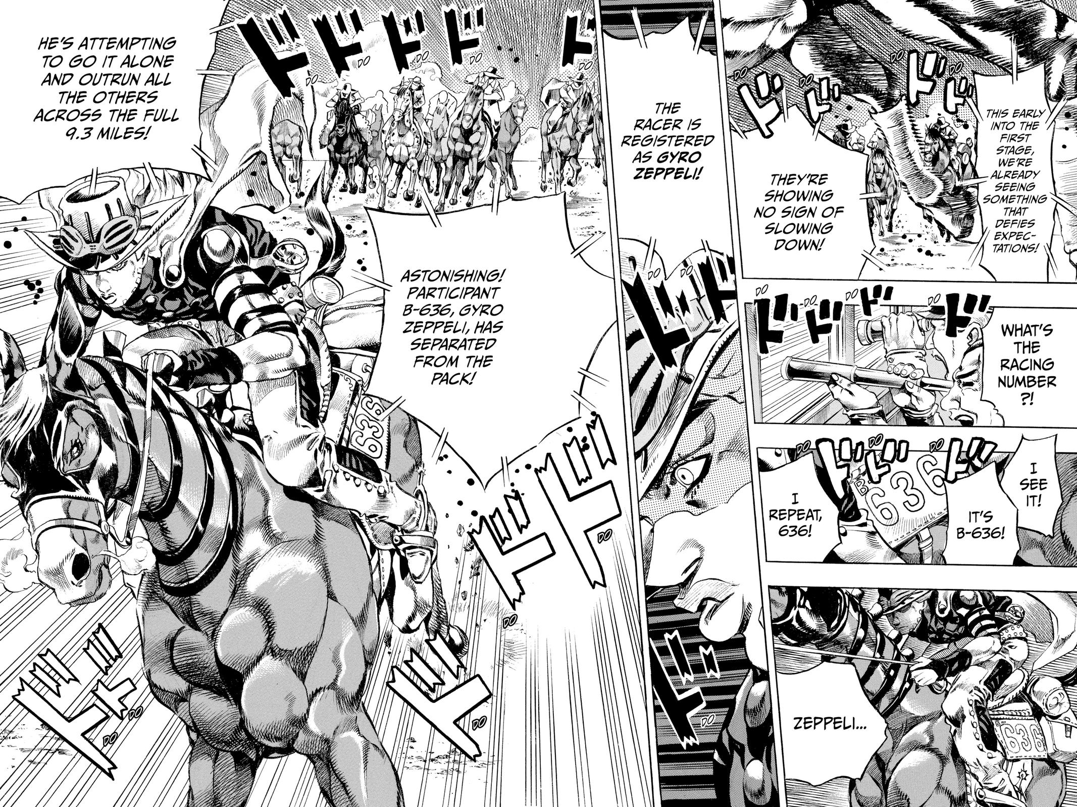 Read JoJo's Bizarre Adventure- Part 7 – Steel Ball Run Manga Online