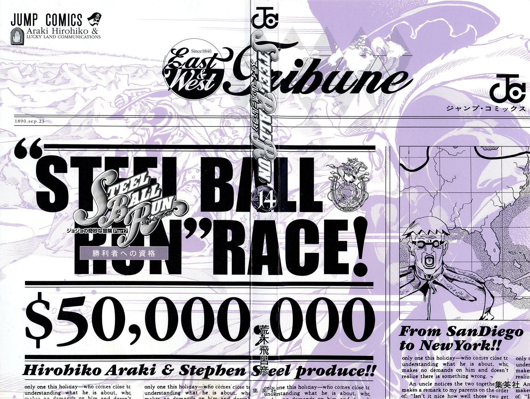 Read JoJo's Bizarre Adventure- Part 7 – Steel Ball Run Manga Online