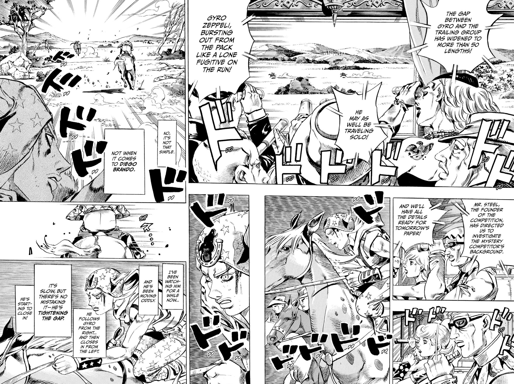 Read JoJo's Bizarre Adventure- Part 7 – Steel Ball Run Manga Online