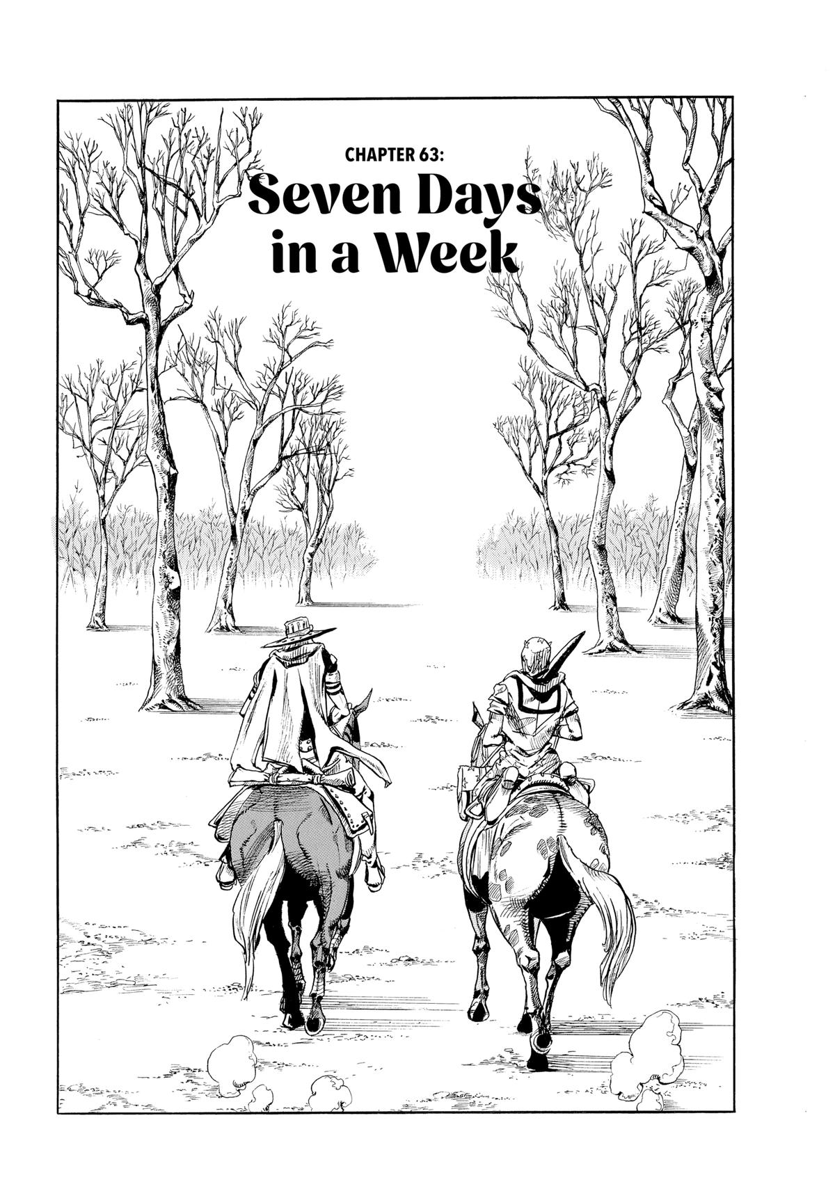 Read JoJo's Bizarre Adventure- Part 7 – Steel Ball Run Manga Online