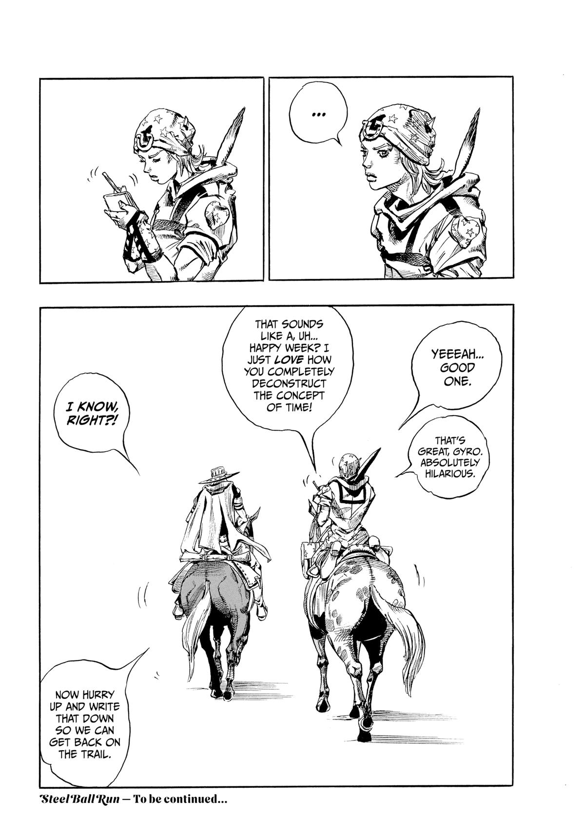 Read JoJo's Bizarre Adventure- Part 7 – Steel Ball Run Manga Online