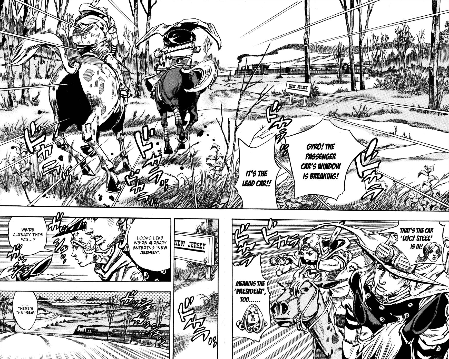 Read JoJo's Bizarre Adventure- Part 7 – Steel Ball Run Manga Online