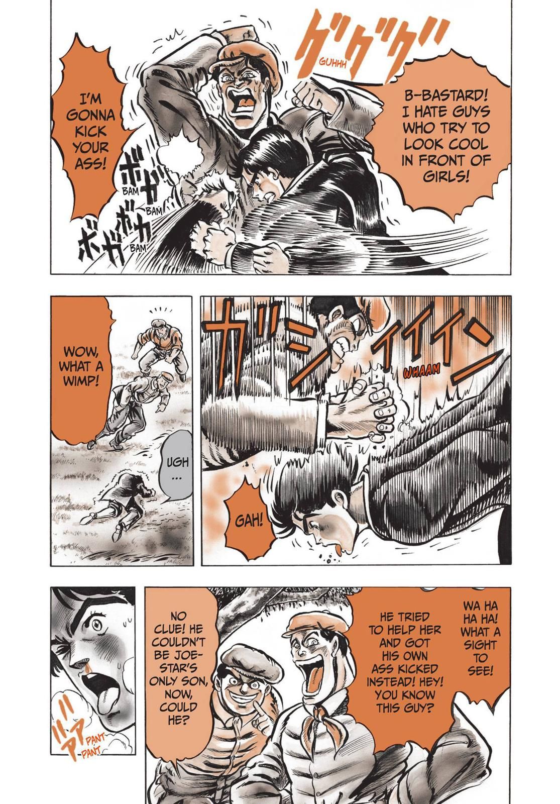 Read JoJo_s Bizarre Adventure Part 1 Phantom Blood Manga Online