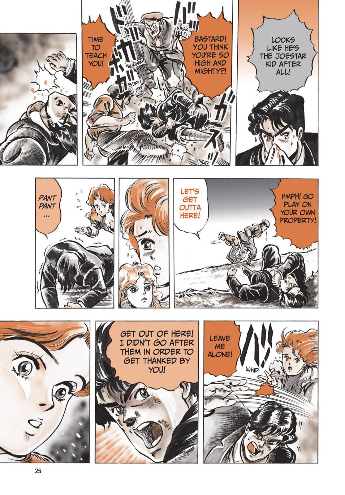 Read JoJo_s Bizarre Adventure Part 1 Phantom Blood Manga Online