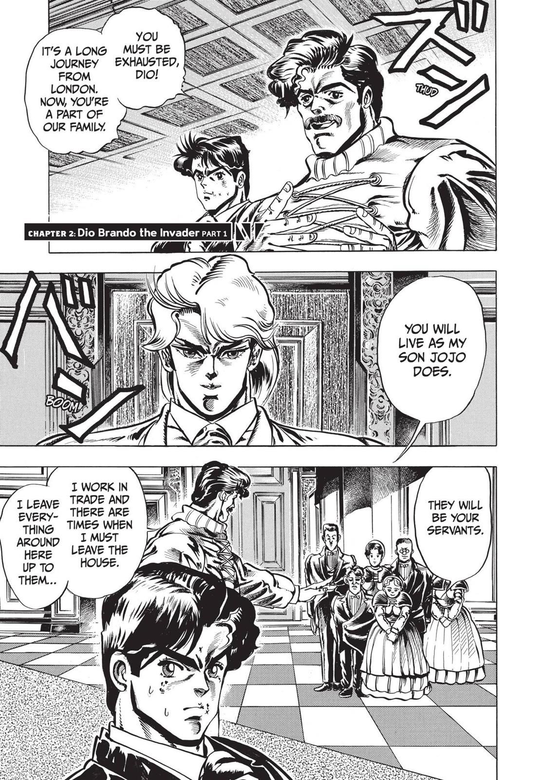 Read JoJo_s Bizarre Adventure Part 1 Phantom Blood Manga Online