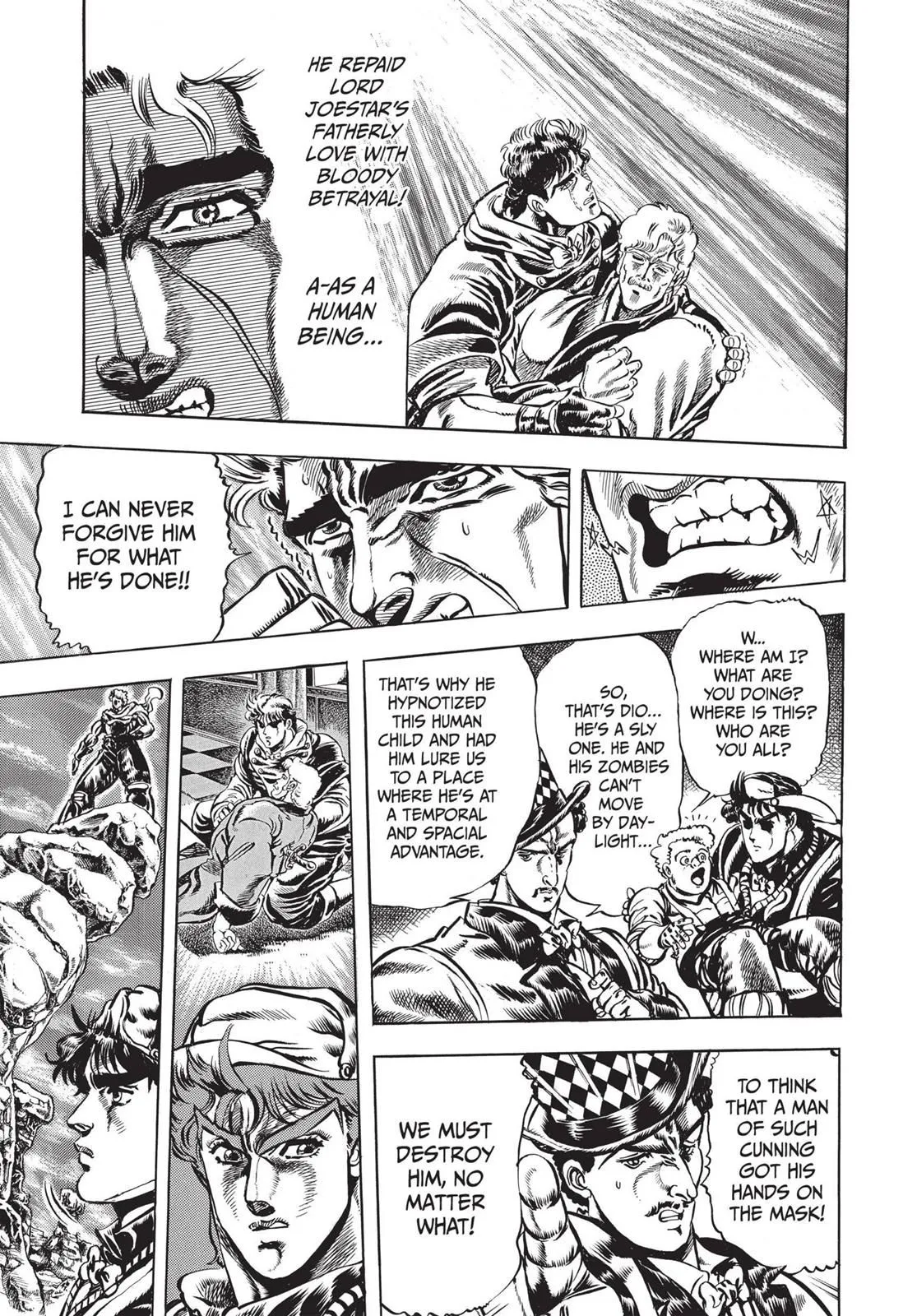 Read JoJo_s Bizarre Adventure Part 1 Phantom Blood Manga Online