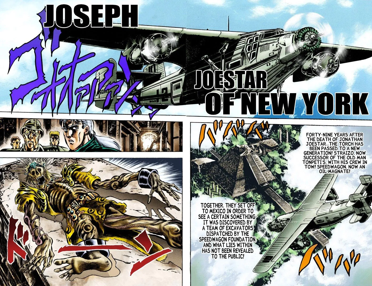 Read JoJo_s Bizarre Adventure Part 2 Battle Tendency Official Colored Manga Online