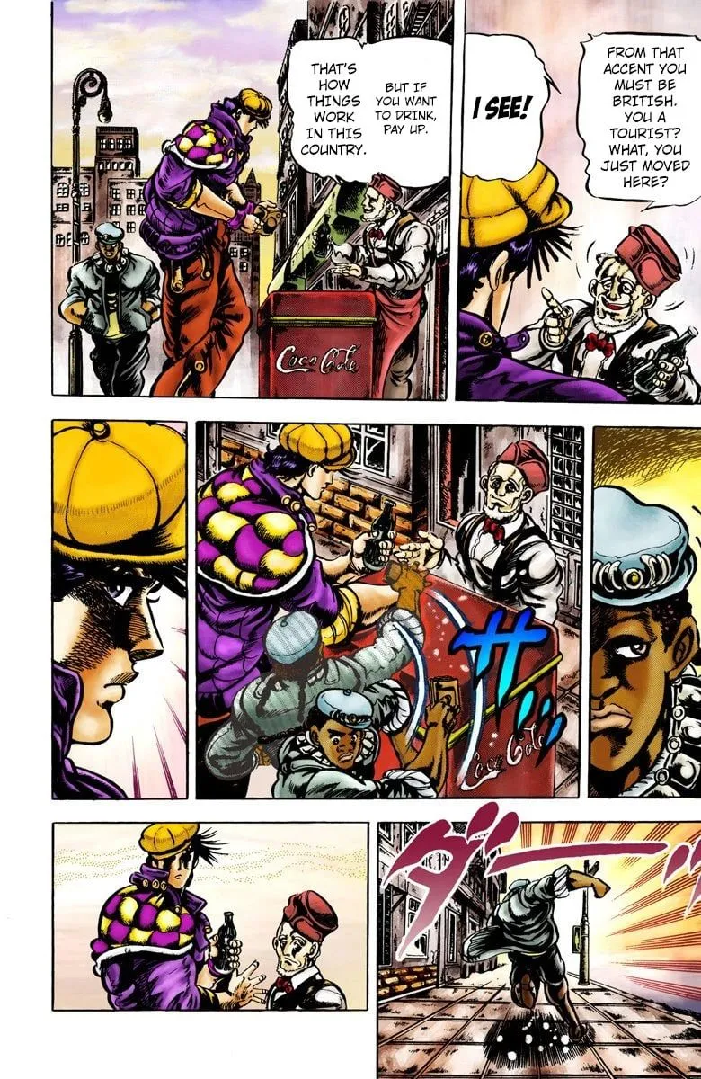Read JoJo_s Bizarre Adventure Part 2 Battle Tendency Official Colored Manga Online
