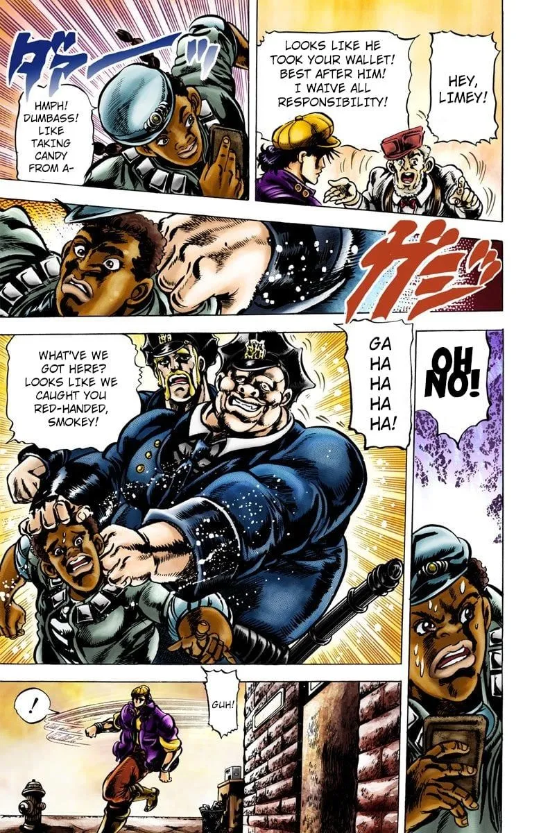 Read JoJo_s Bizarre Adventure Part 2 Battle Tendency Official Colored Manga Online