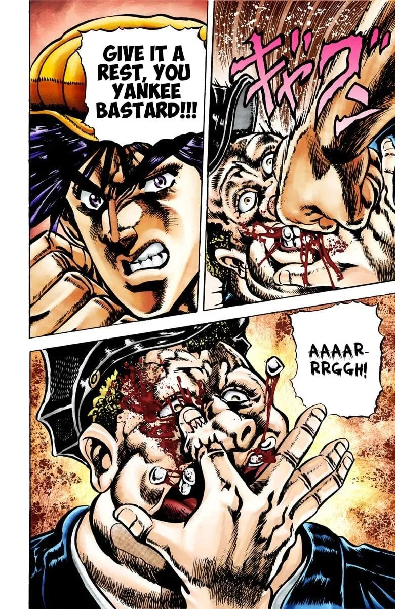 Read JoJo_s Bizarre Adventure Part 2 Battle Tendency Official Colored Manga Online