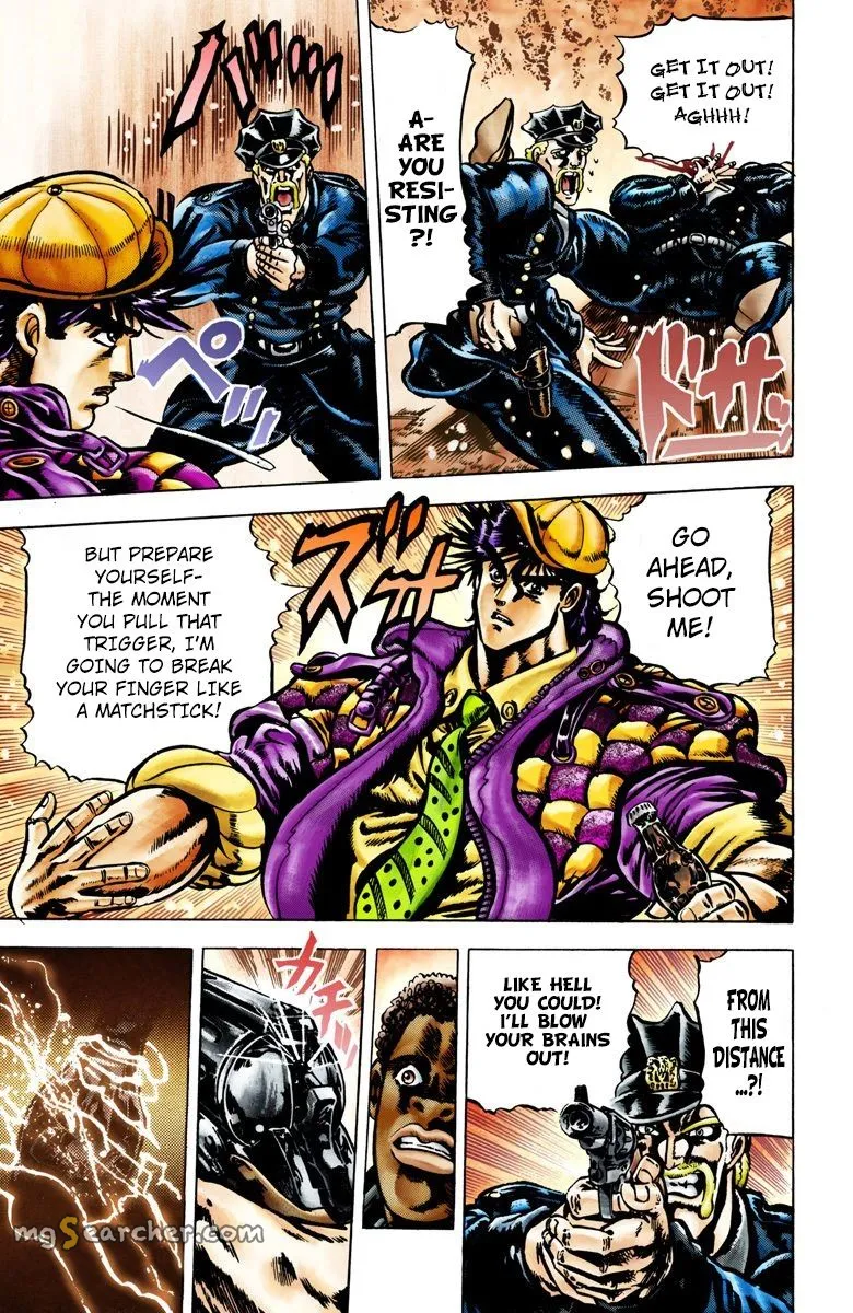 Read JoJo_s Bizarre Adventure Part 2 Battle Tendency Official Colored Manga Online