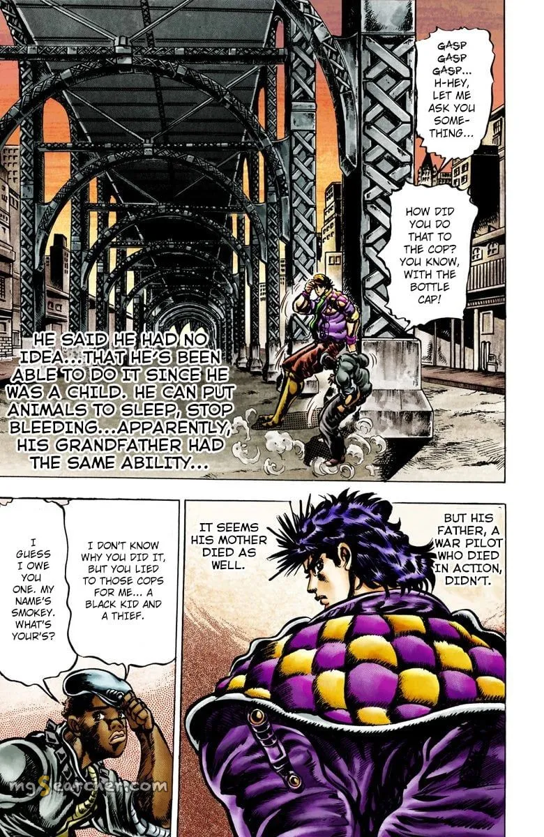 Read JoJo_s Bizarre Adventure Part 2 Battle Tendency Official Colored Manga Online