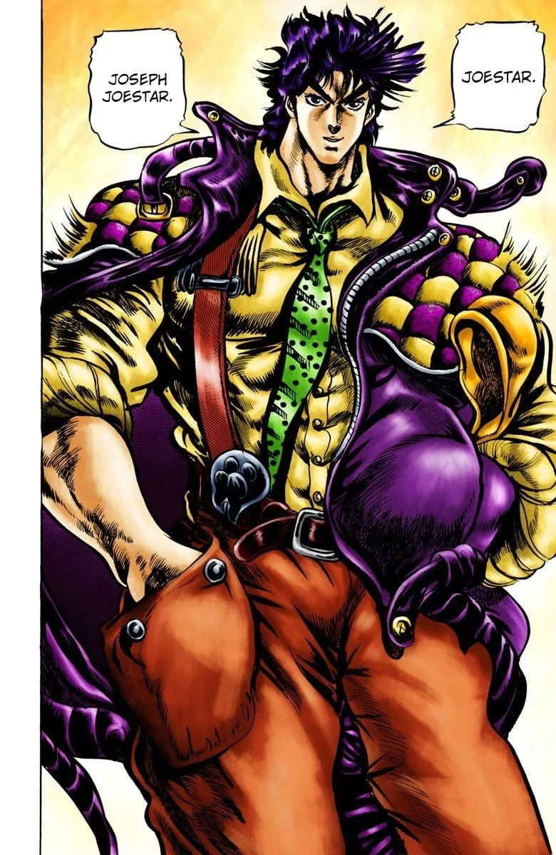 Read JoJo_s Bizarre Adventure Part 2 Battle Tendency Official Colored Manga Online