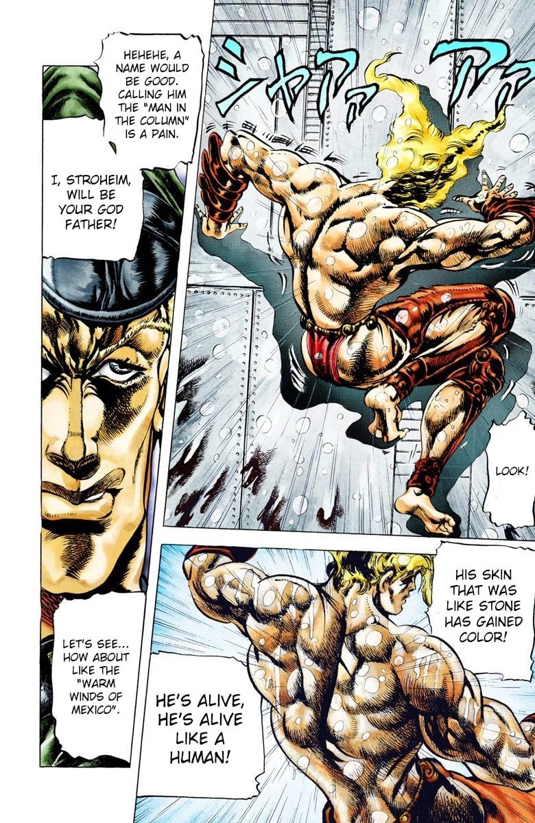 Read JoJo_s Bizarre Adventure Part 2 Battle Tendency Official Colored Manga Online