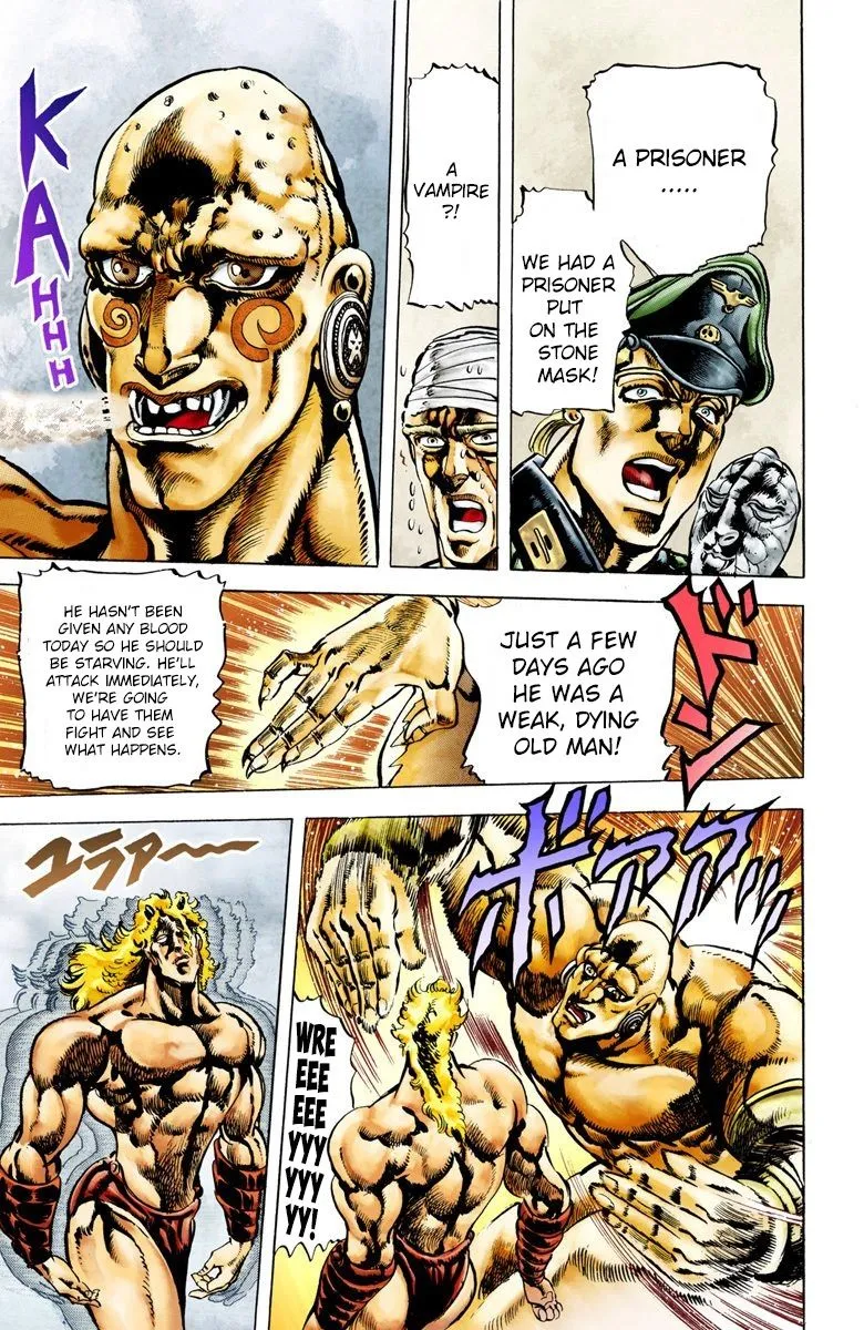 Read JoJo_s Bizarre Adventure Part 2 Battle Tendency Official Colored Manga Online