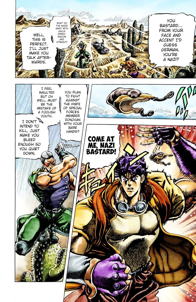 Read JoJo_s Bizarre Adventure Part 2 Battle Tendency Official Colored Manga Online