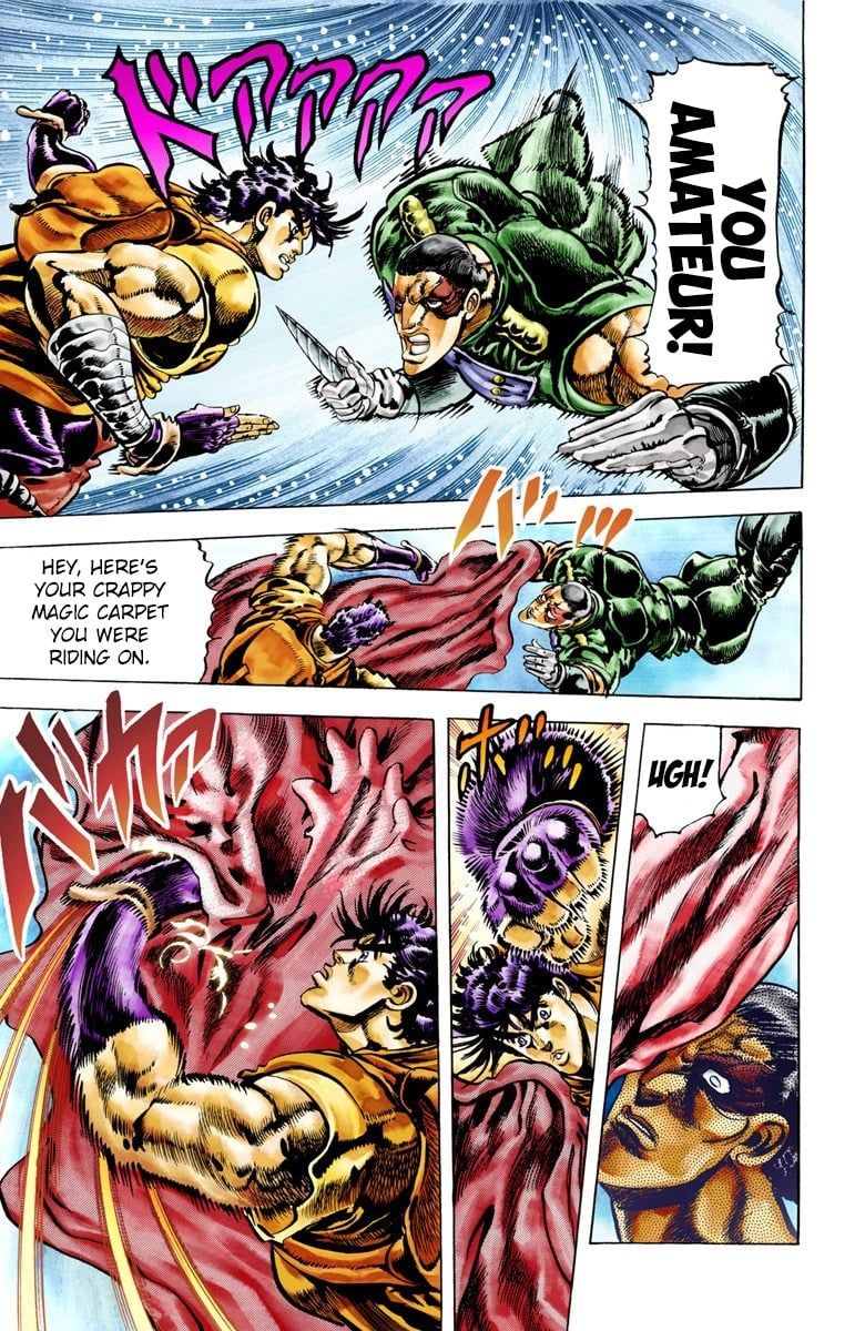 Read JoJo_s Bizarre Adventure Part 2 Battle Tendency Official Colored Manga Online