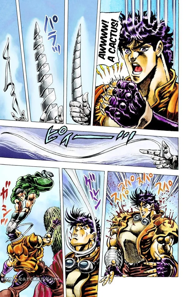 Read JoJo_s Bizarre Adventure Part 2 Battle Tendency Official Colored Manga Online