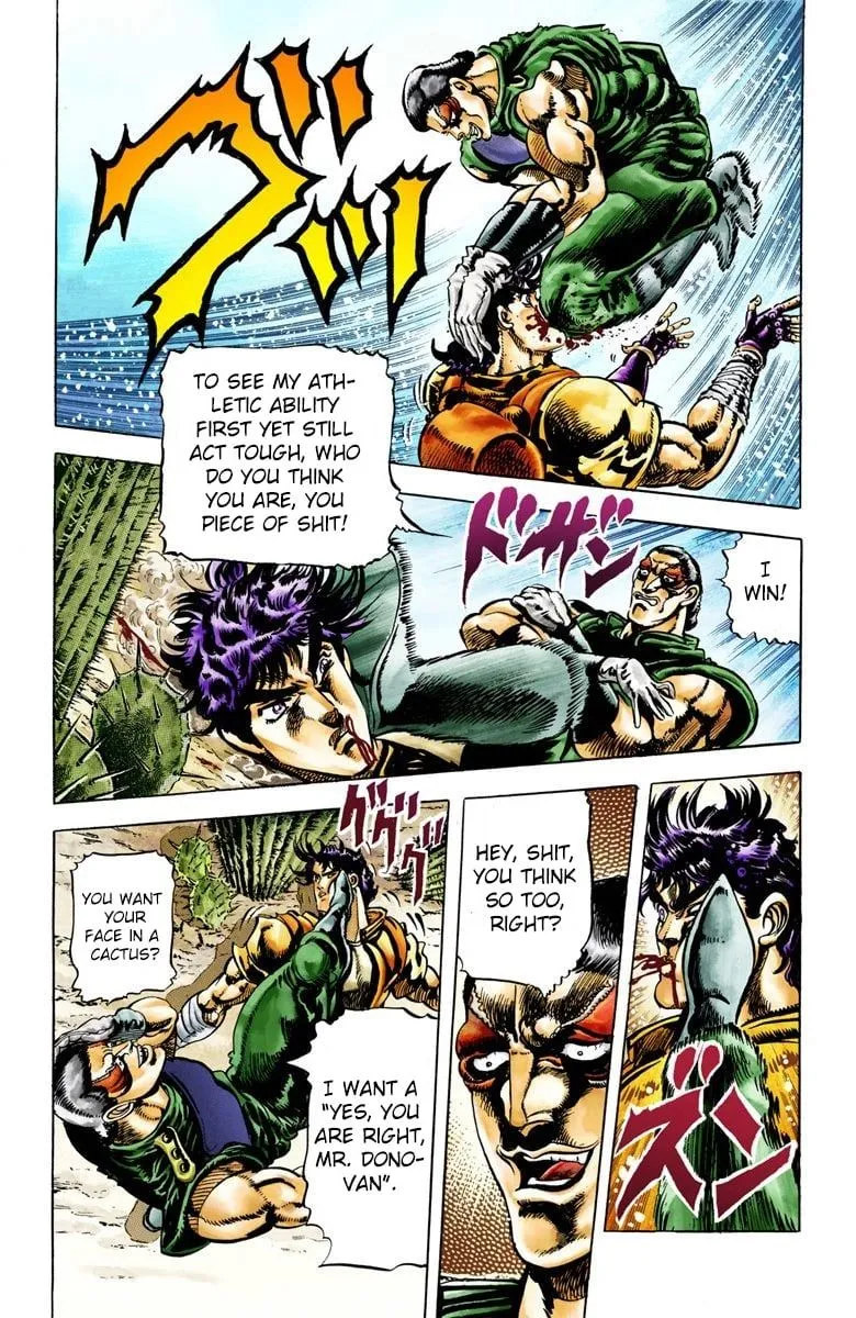 Read JoJo_s Bizarre Adventure Part 2 Battle Tendency Official Colored Manga Online