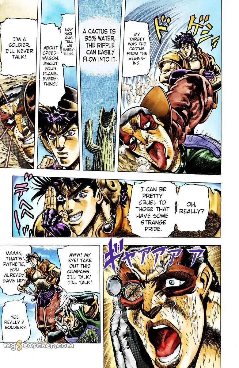 Read JoJo_s Bizarre Adventure Part 2 Battle Tendency Official Colored Manga Online
