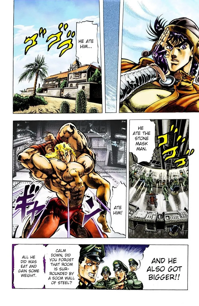 Read JoJo_s Bizarre Adventure Part 2 Battle Tendency Official Colored Manga Online