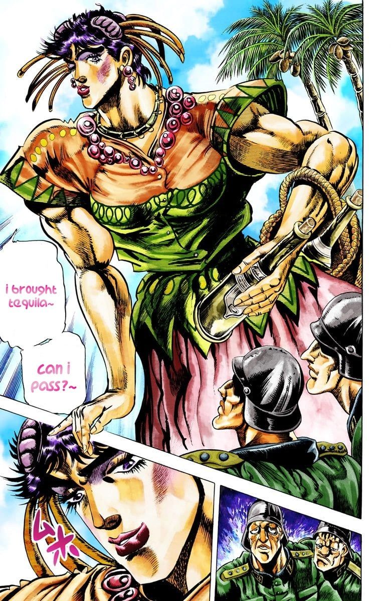 Read JoJo_s Bizarre Adventure Part 2 Battle Tendency Official Colored Manga Online