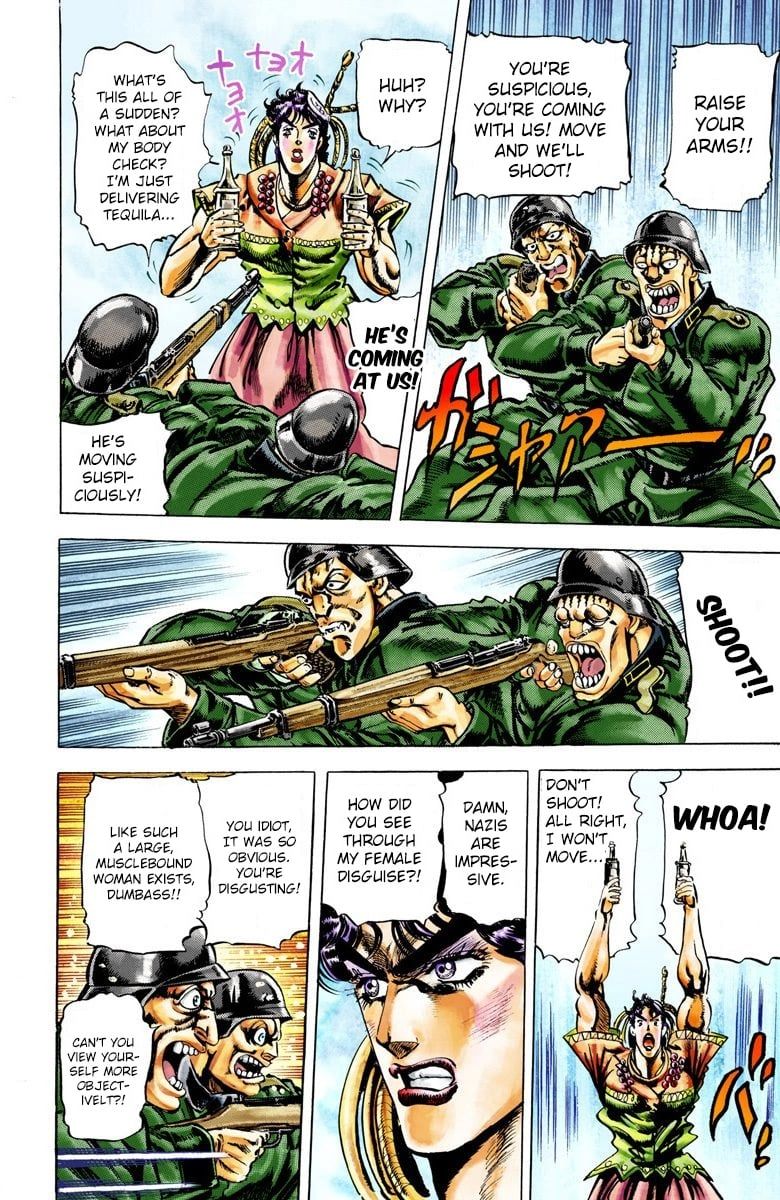 Read JoJo_s Bizarre Adventure Part 2 Battle Tendency Official Colored Manga Online