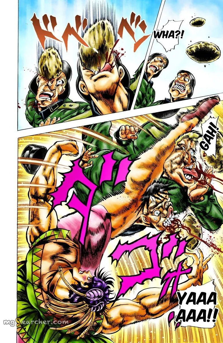 Read JoJo_s Bizarre Adventure Part 2 Battle Tendency Official Colored Manga Online