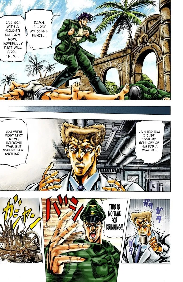 Read JoJo_s Bizarre Adventure Part 2 Battle Tendency Official Colored Manga Online
