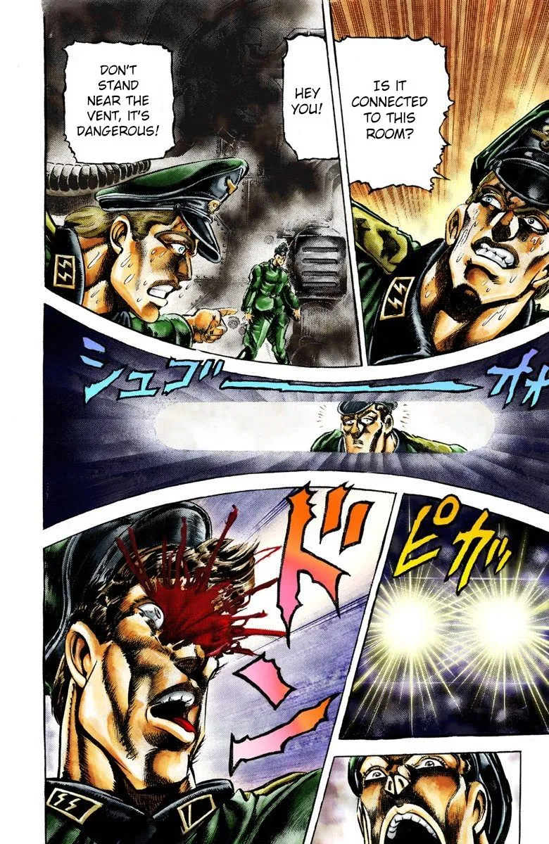 Read JoJo_s Bizarre Adventure Part 2 Battle Tendency Official Colored Manga Online
