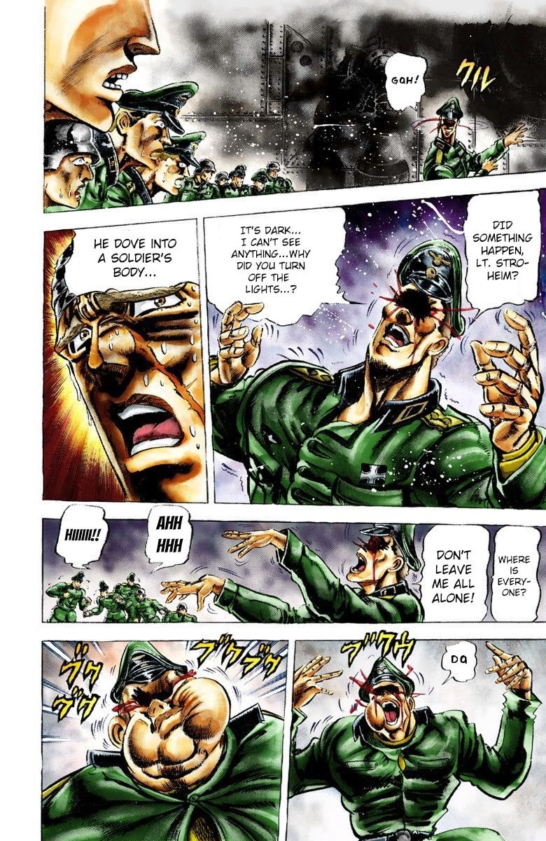 Read JoJo_s Bizarre Adventure Part 2 Battle Tendency Official Colored Manga Online