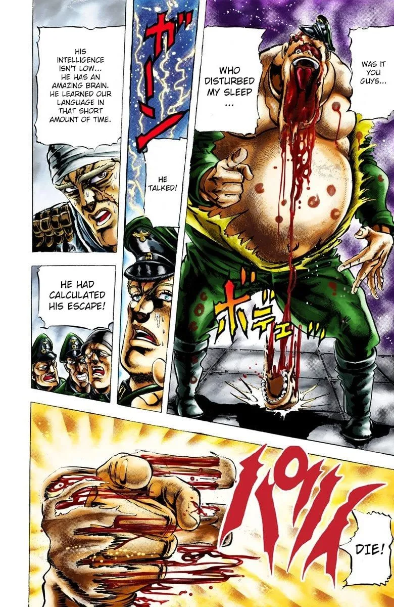 Read JoJo_s Bizarre Adventure Part 2 Battle Tendency Official Colored Manga Online