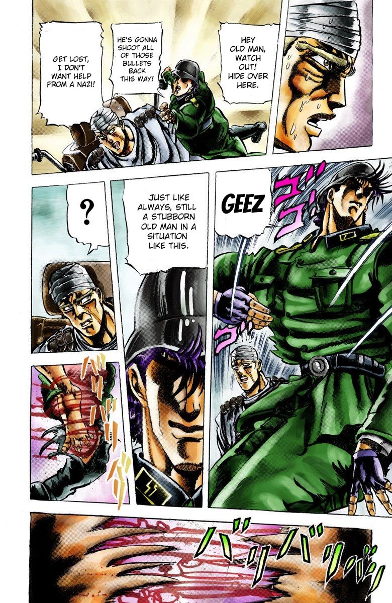 Read JoJo_s Bizarre Adventure Part 2 Battle Tendency Official Colored Manga Online