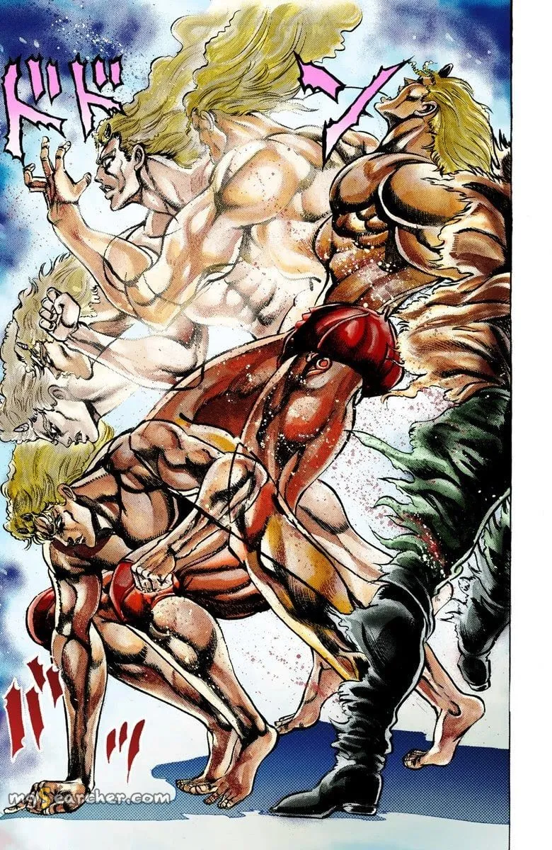 Read JoJo_s Bizarre Adventure Part 2 Battle Tendency Official Colored Manga Online