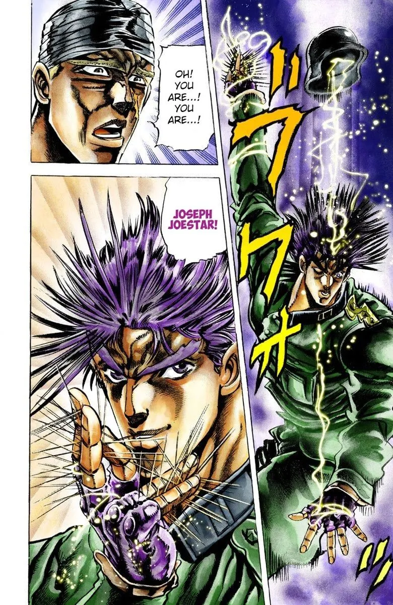 Read JoJo_s Bizarre Adventure Part 2 Battle Tendency Official Colored Manga Online