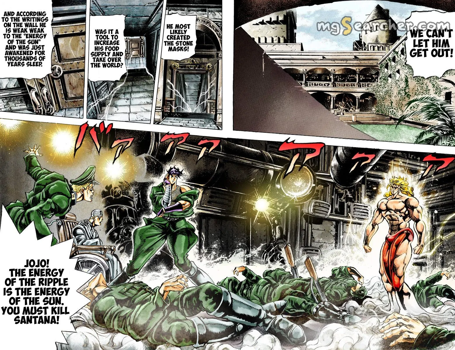 Read JoJo_s Bizarre Adventure Part 2 Battle Tendency Official Colored Manga Online