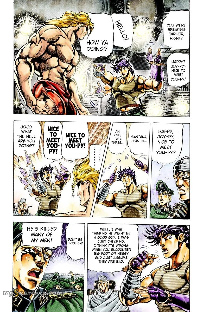 Read JoJo_s Bizarre Adventure Part 2 Battle Tendency Official Colored Manga Online