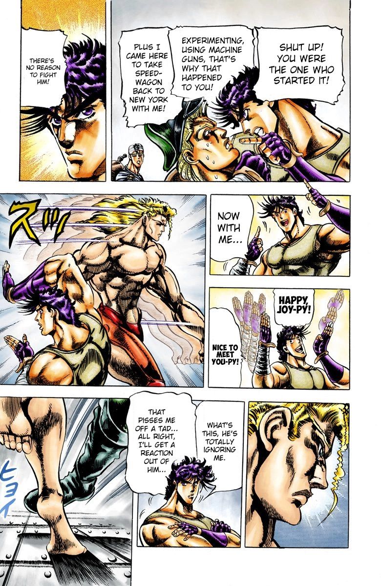 Read JoJo_s Bizarre Adventure Part 2 Battle Tendency Official Colored Manga Online