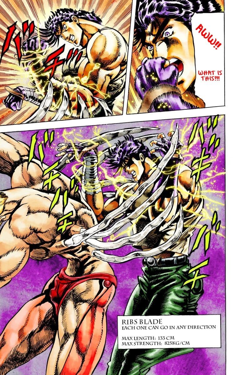 Read JoJo_s Bizarre Adventure Part 2 Battle Tendency Official Colored Manga Online