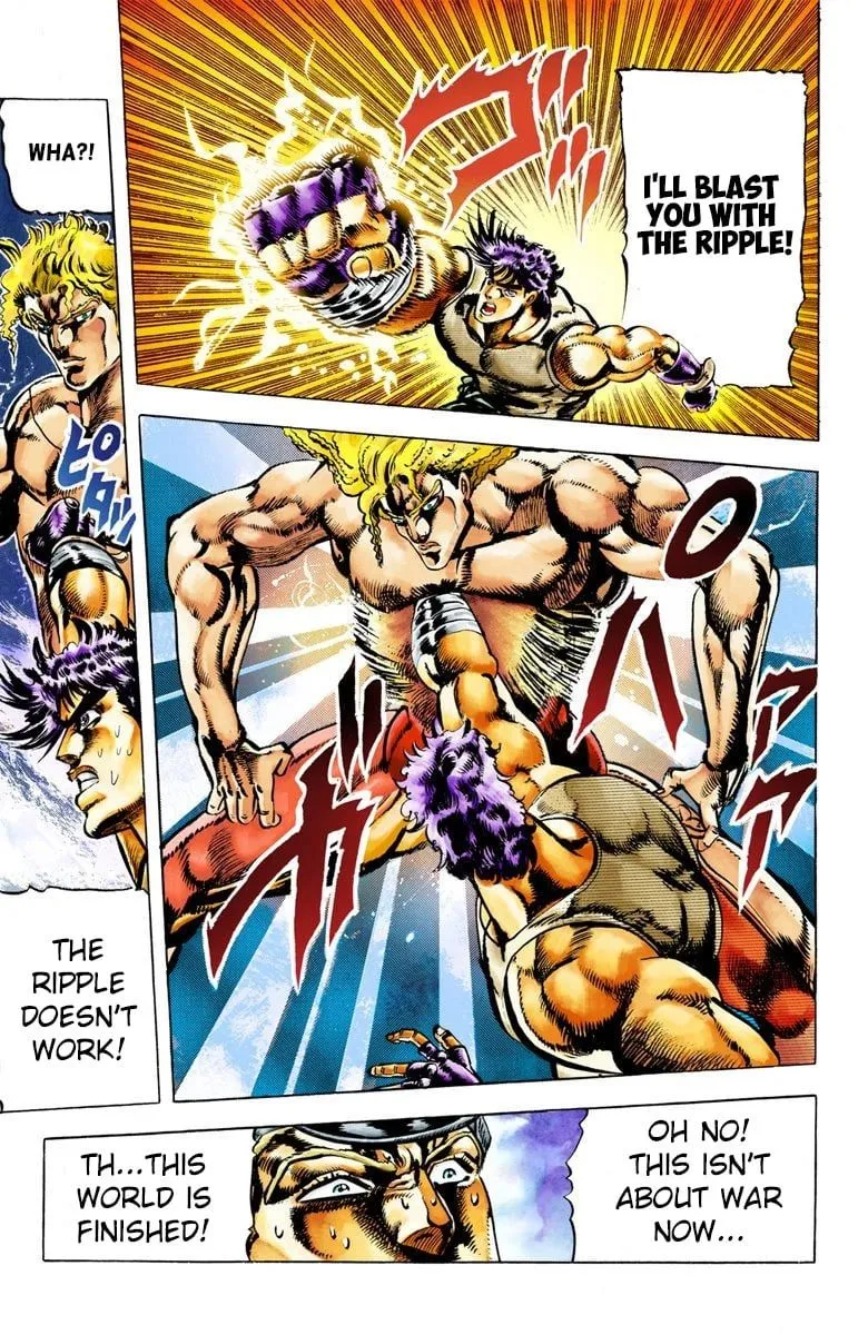 Read JoJo_s Bizarre Adventure Part 2 Battle Tendency Official Colored Manga Online