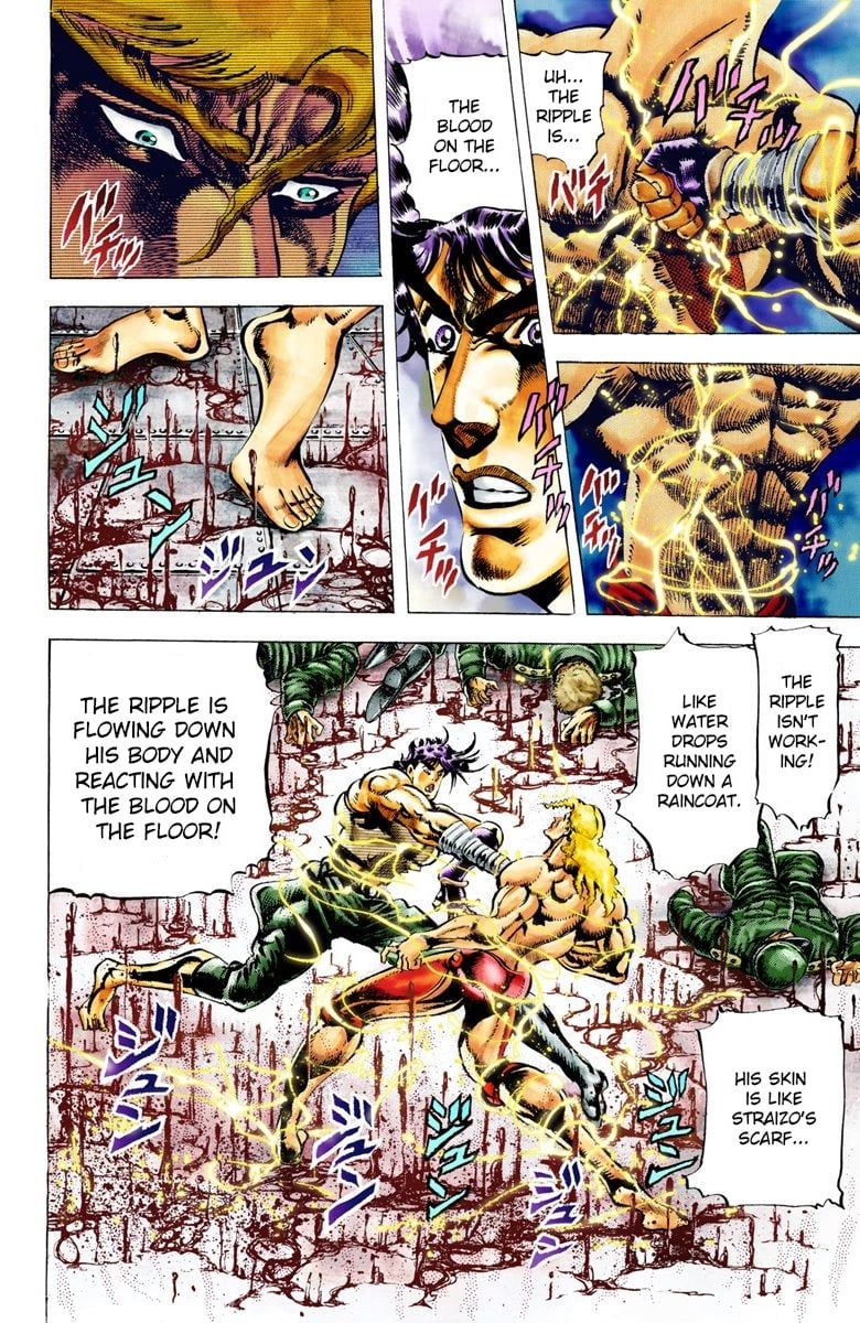 Read JoJo_s Bizarre Adventure Part 2 Battle Tendency Official Colored Manga Online