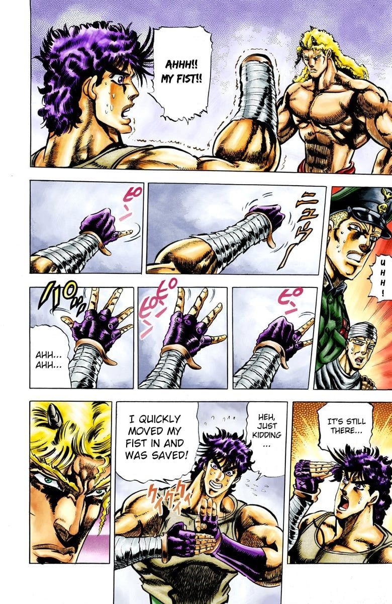 Read JoJo_s Bizarre Adventure Part 2 Battle Tendency Official Colored Manga Online