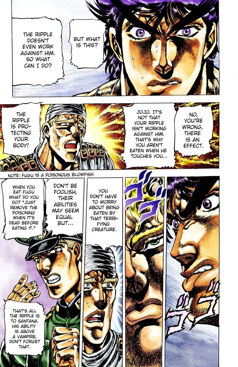 Read JoJo_s Bizarre Adventure Part 2 Battle Tendency Official Colored Manga Online